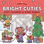 Bright Cuties Christmas Cozy Coloring & Word Search Book