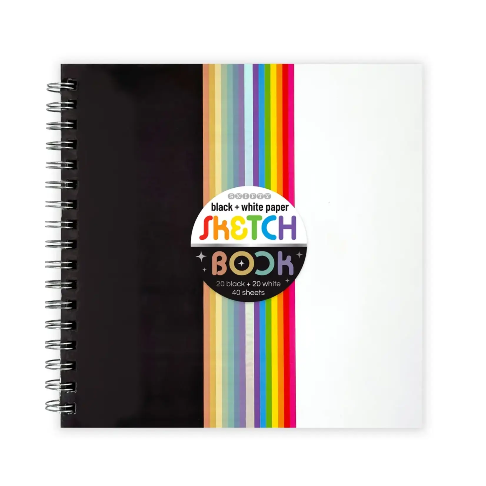 Snifty Black + White Sketchbook
