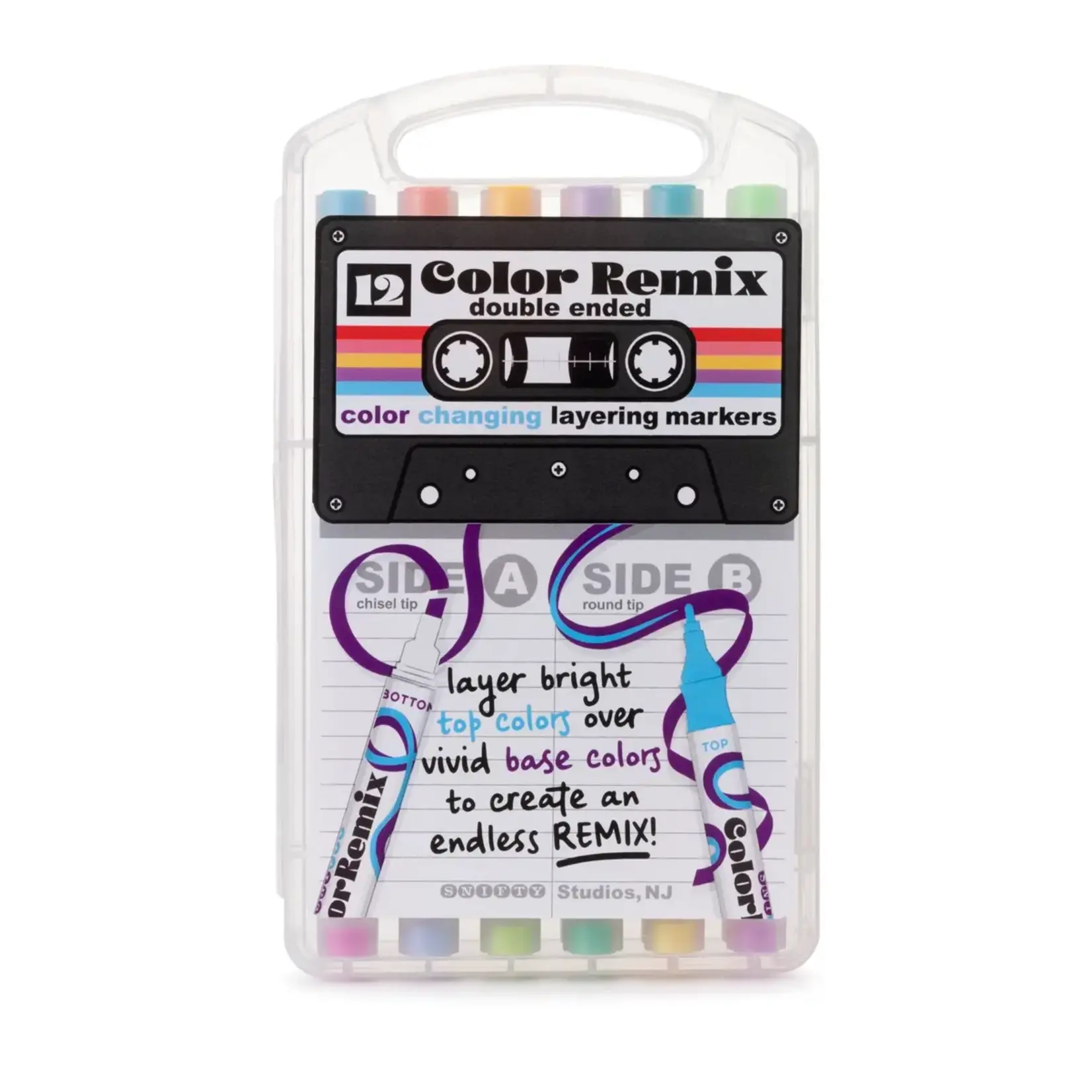 Snifty Color Remix Double Ended Color Changing Layering Markers
