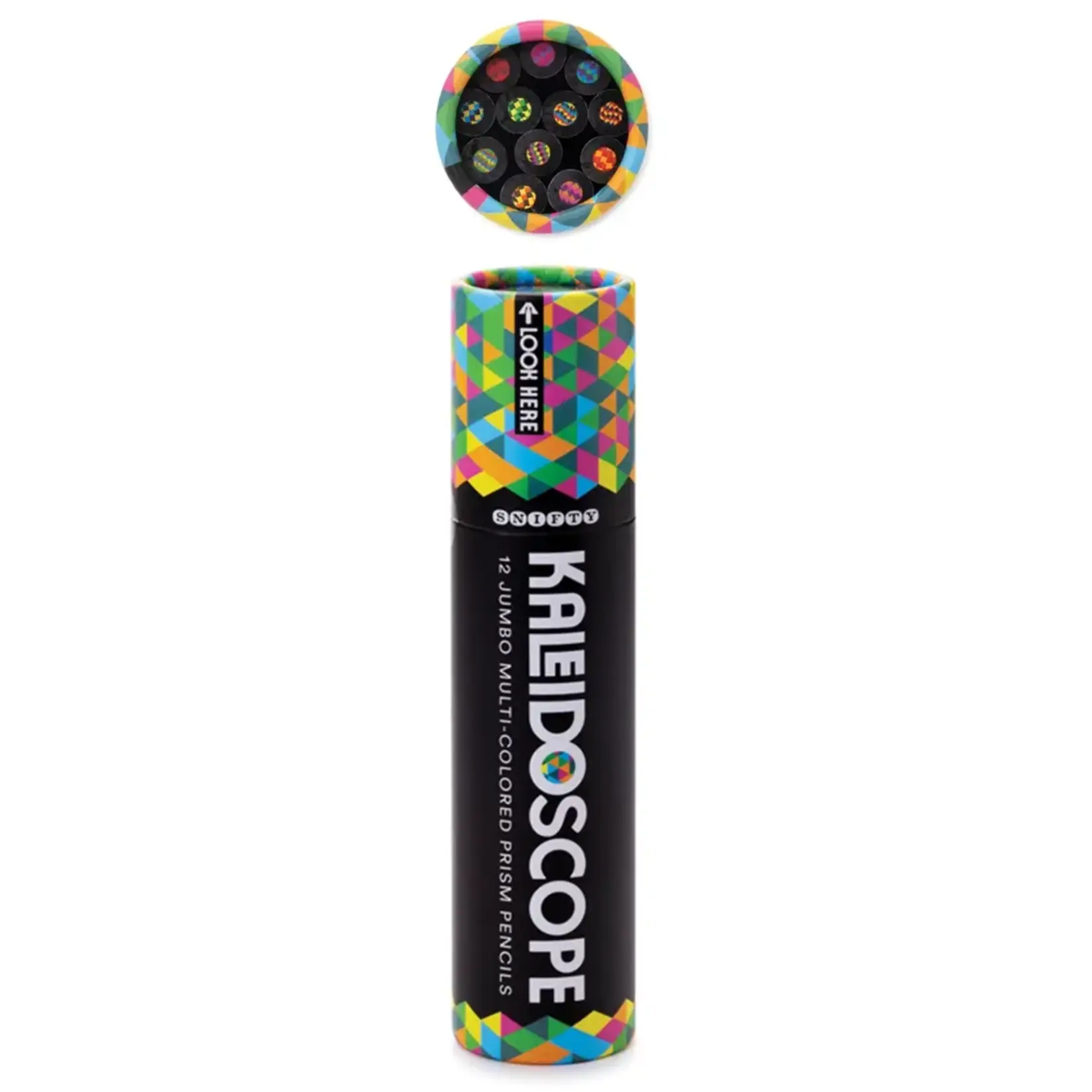 Snifty Kaleidoscope Multi-Colored Pencil Tube