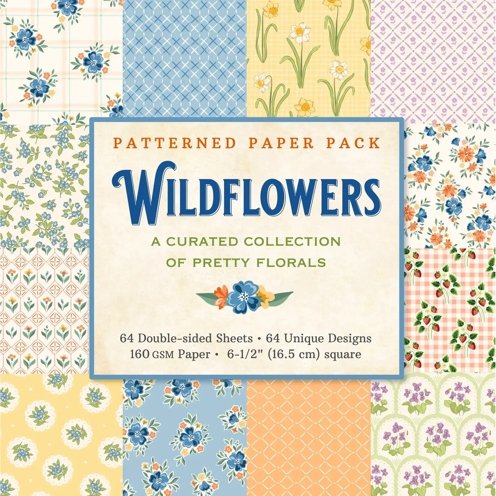 Peter Pauper Press Wildflowers Patterned Paper Pack