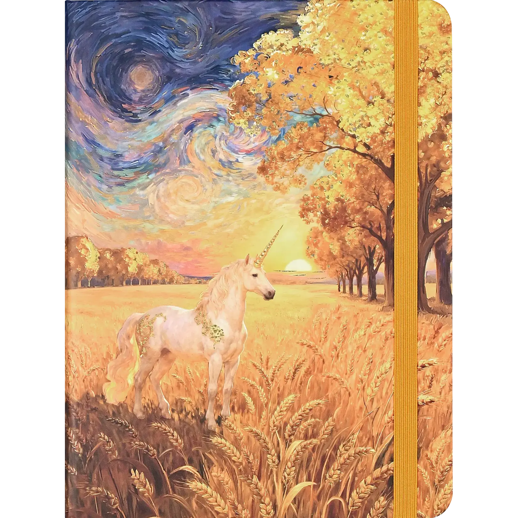 Peter Pauper Press Golden Unicorn Journal