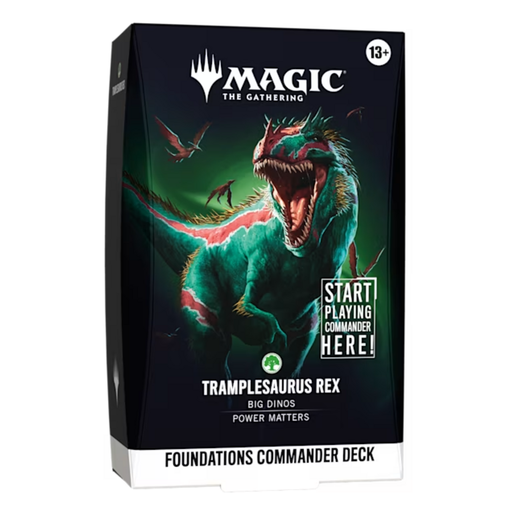Foundations Tramplesaurus Rex Commander Deck