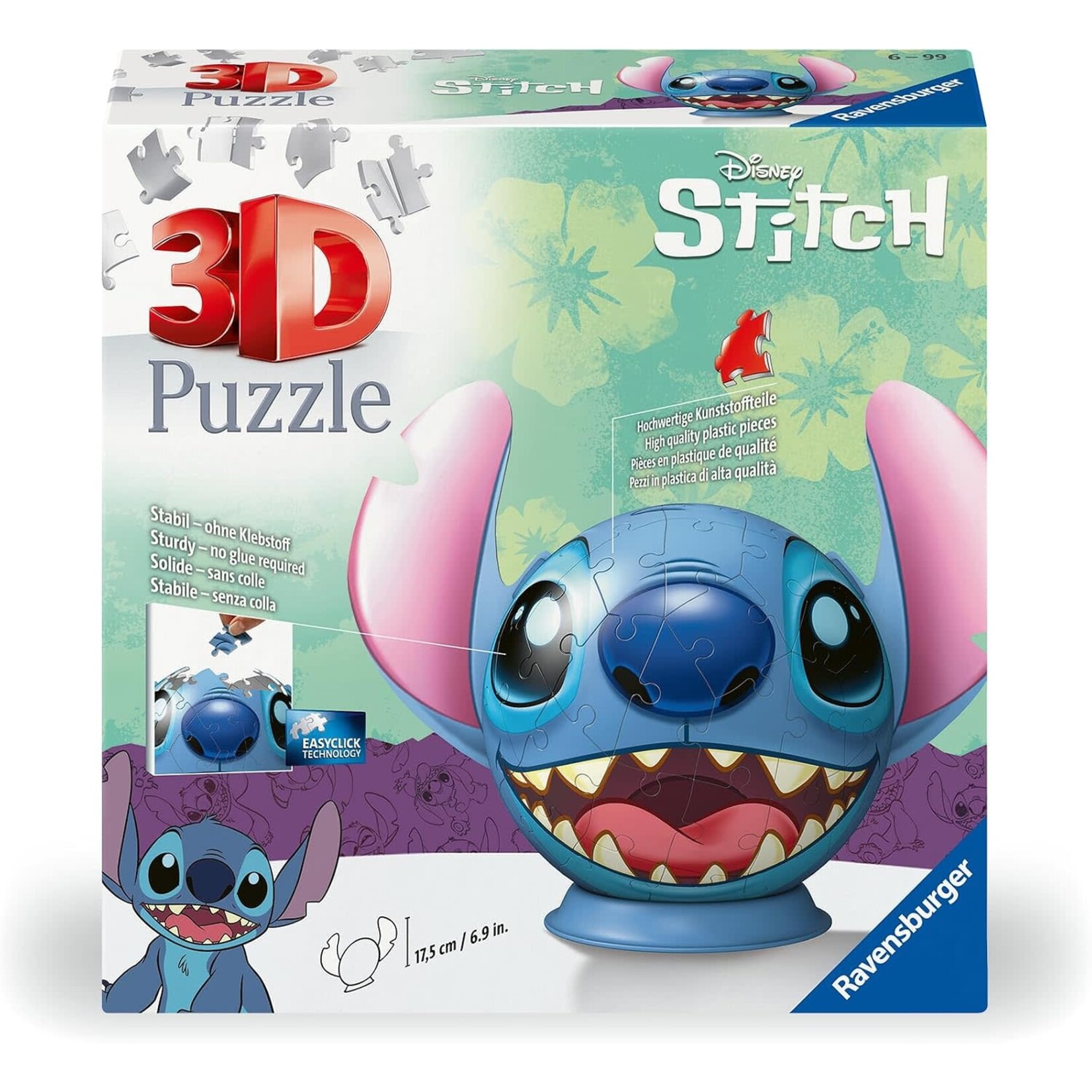 Ravensburger Disney Stitch Ears 3D Puzzle