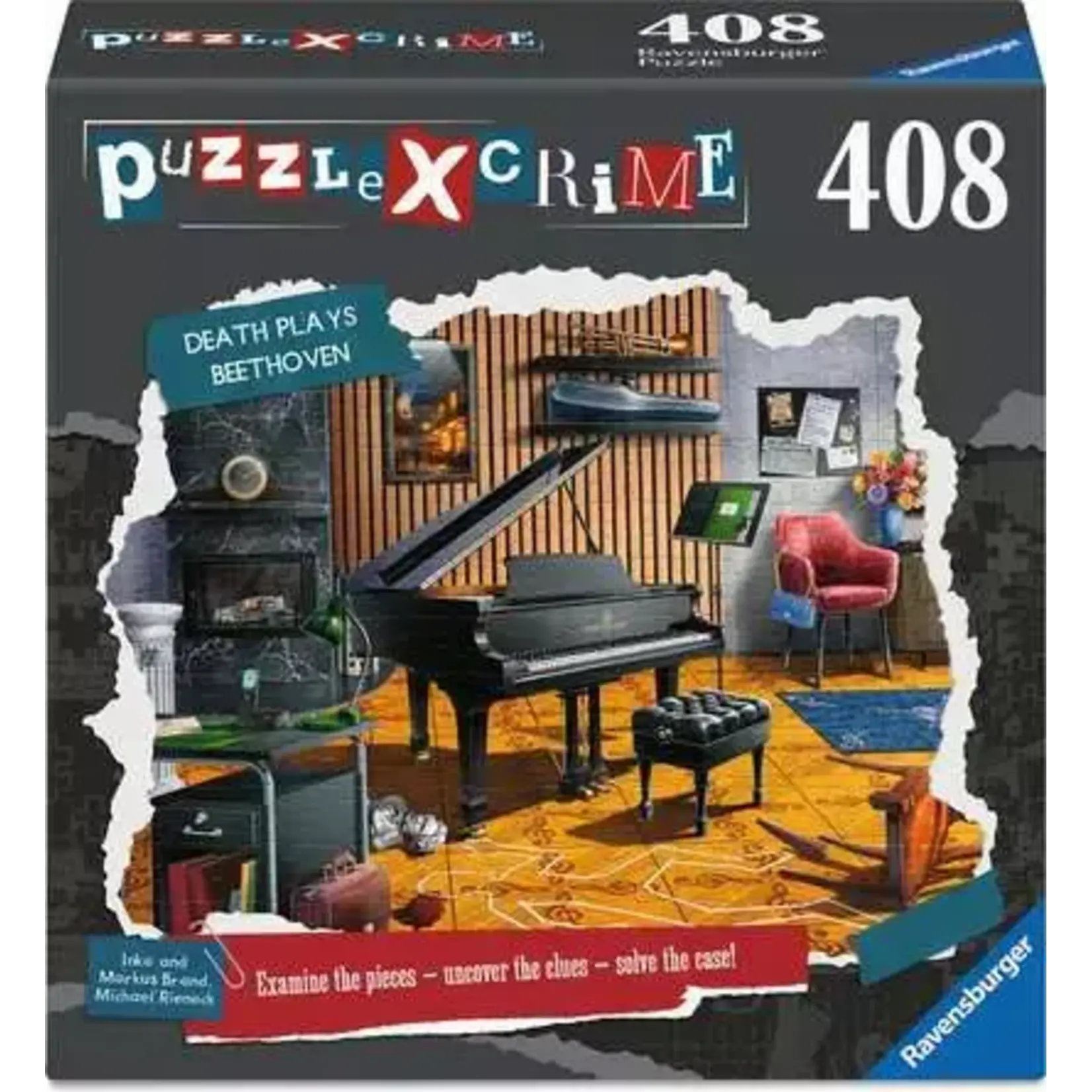 Ravensburger Puzzle X Crime Death plays Beethoven