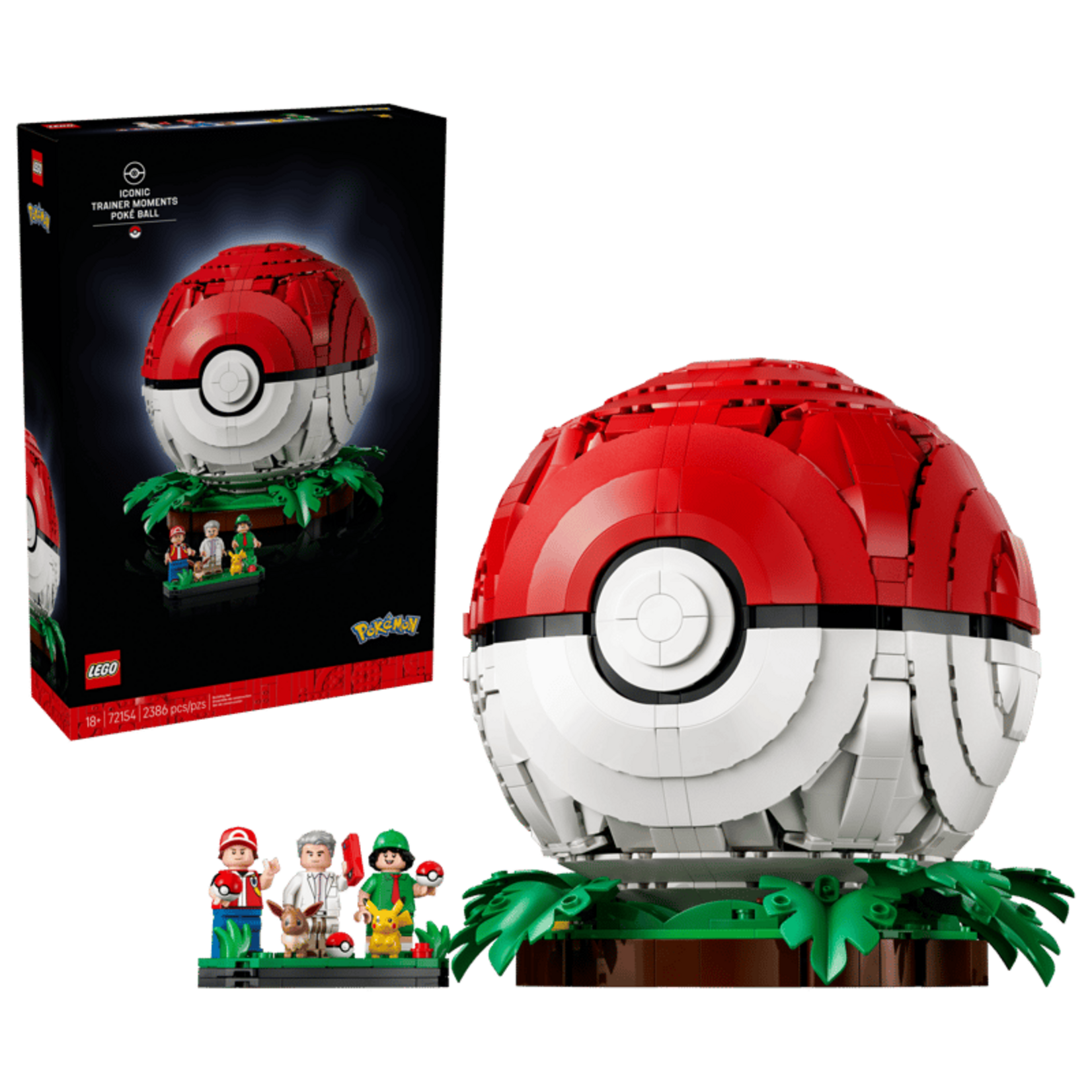 LEGO 72154 LEGO® Pokémon™ Iconic Trainer Moments Poké Ball