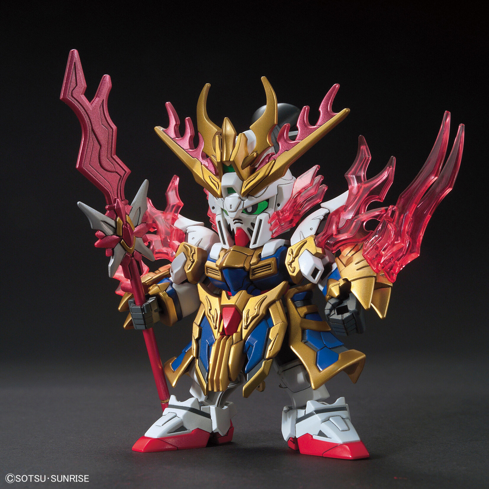 Bandai SD Sangoku Soketsuden #02 Zahng Fei God Gundam