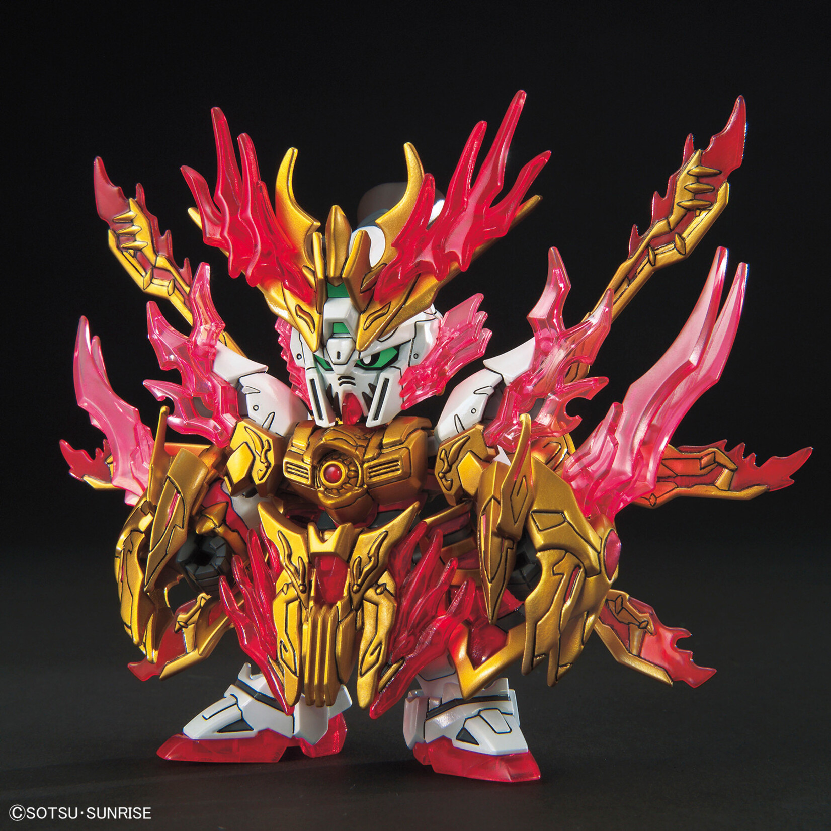 Bandai SD Sangoku Soketsuden #33 Yan Huang Zhang Fei Burning Gundam