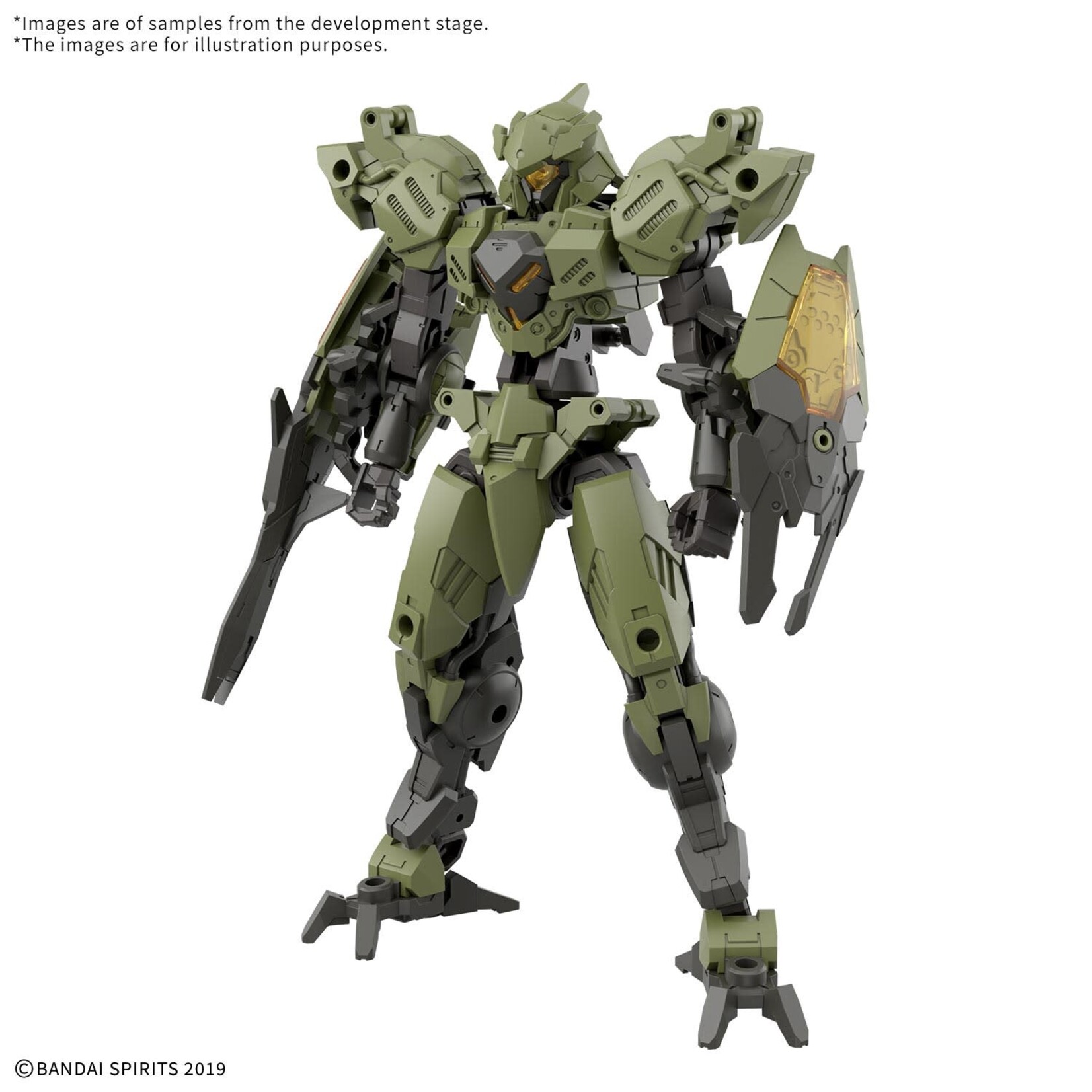 Bandai 30 Minutes Missions 1/144 bEXM-40 Novalv Green Gundam