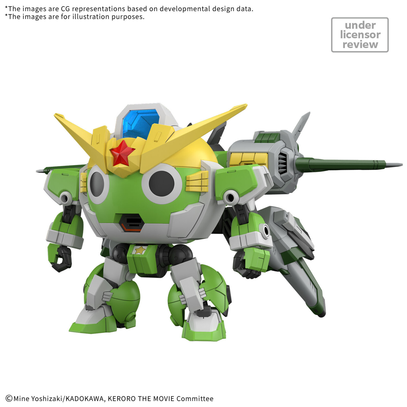Bandai HG New Keroro Robot Gundam