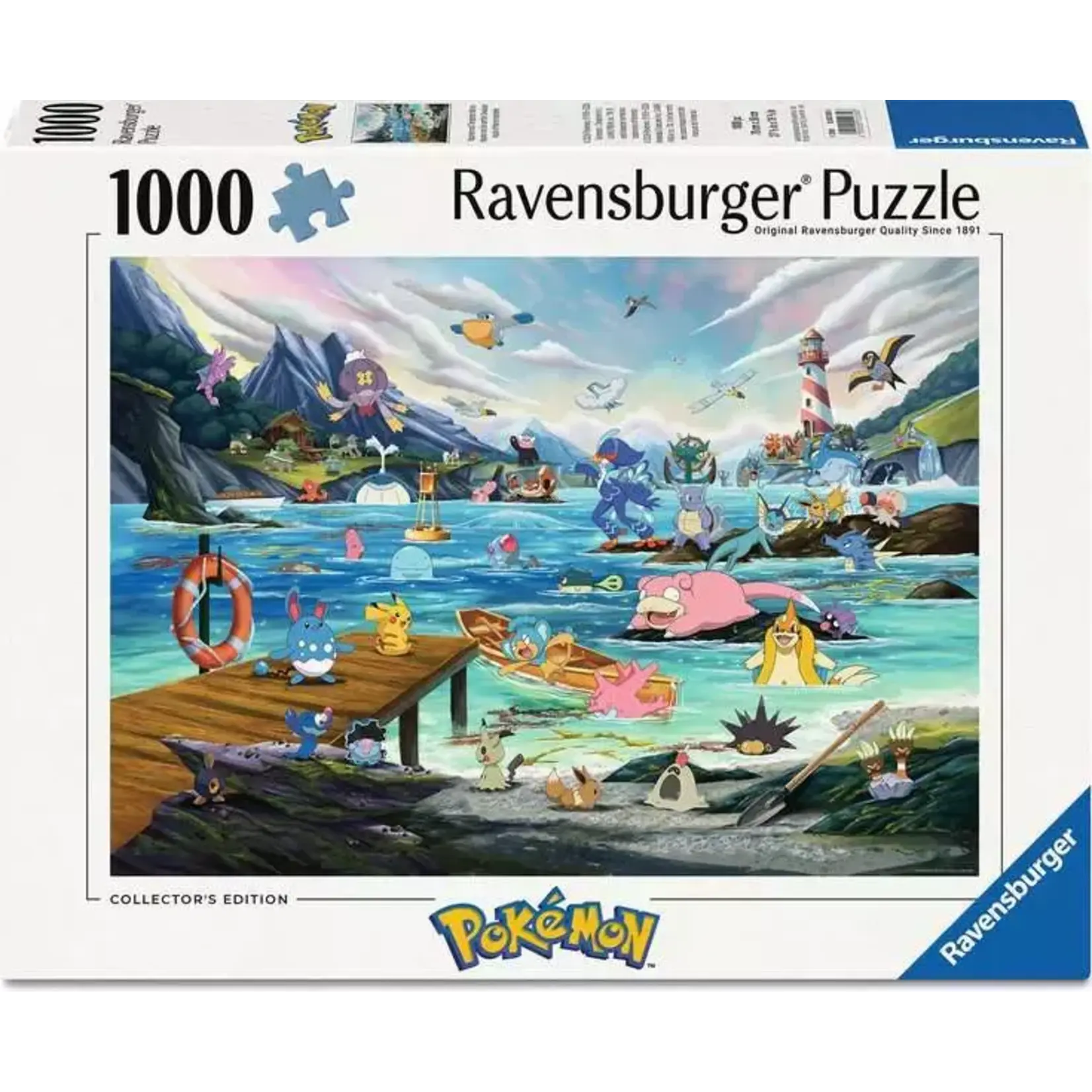 Ravensburger Pokémon Vaporeon and Temperate Marine