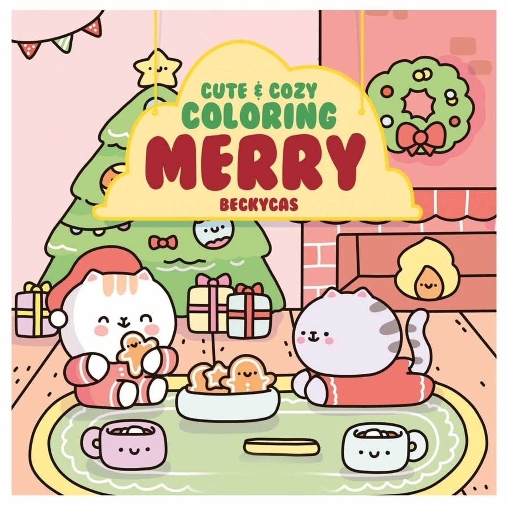 Cute & Cozy Coloring Merry