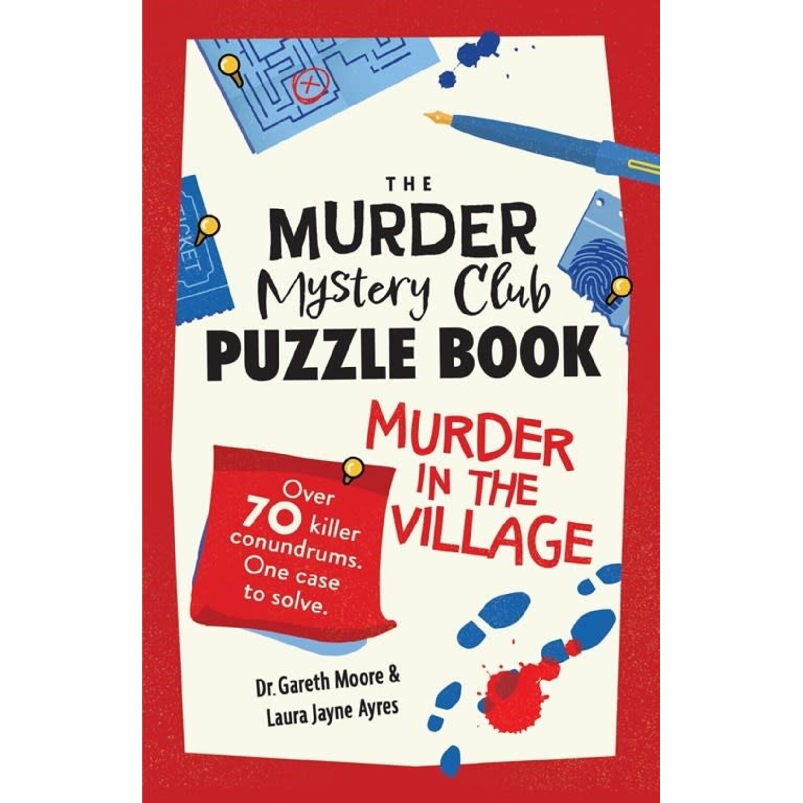 The Murder Mystery Club Puzzle Book Murder in the Village