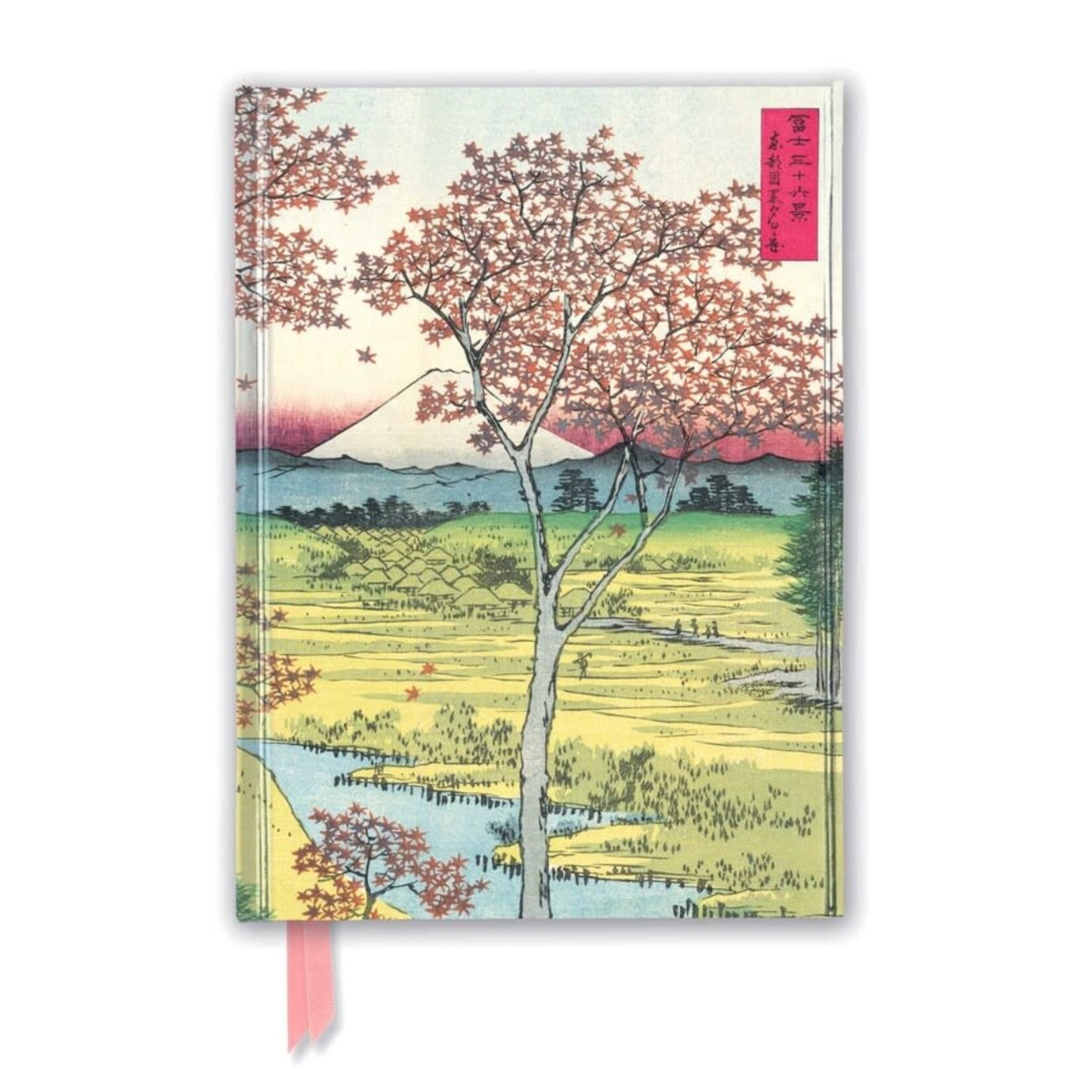 Flame Tree Studio Utagawa Hiroshige Twilight Hill (Foiled Journal)