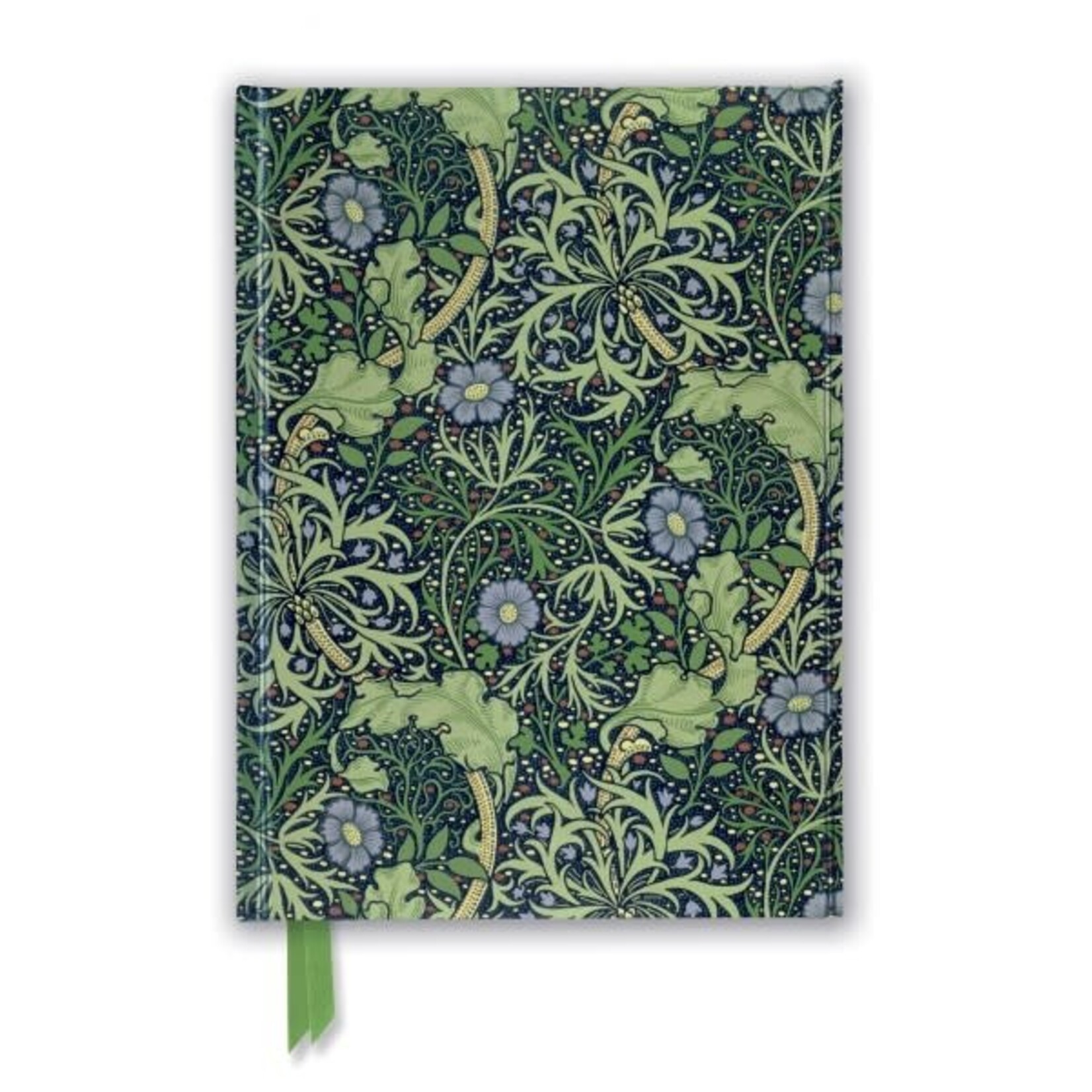 Flame Tree Studio William Morris Seaweed Wallpaper Design (Foiled Journal)
