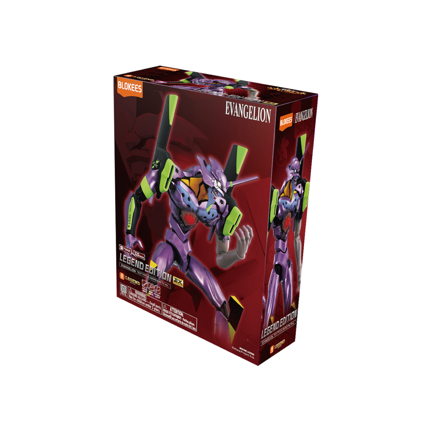 Blokees Evangelion Le Ex-01 Test Type-01 Awakening TV Version