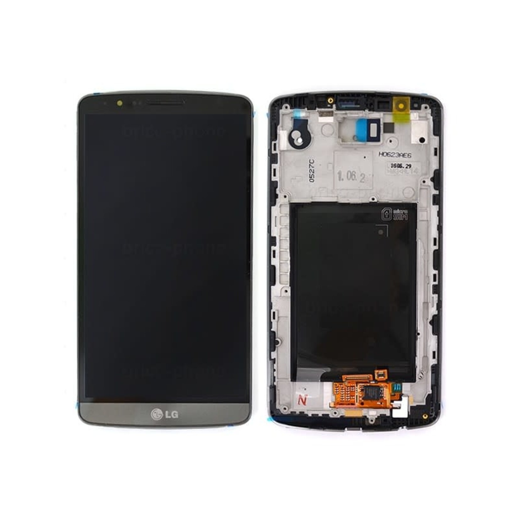 LG LCD DIGITIZER ASSEMBLY WITH FRAME LG G3
