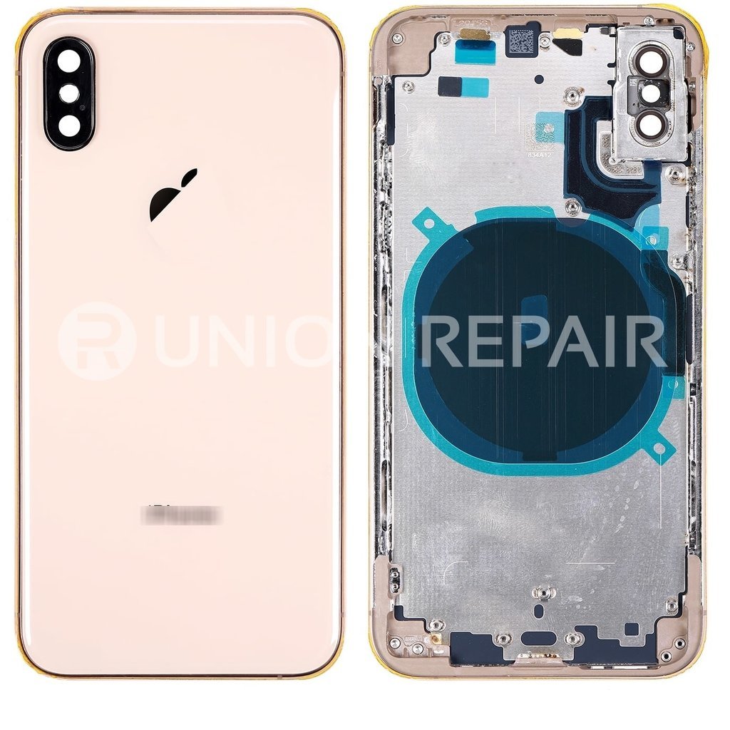 Apple BACK HOUSING COMPLETE POUR IPHONE XS MAX OR GOLD