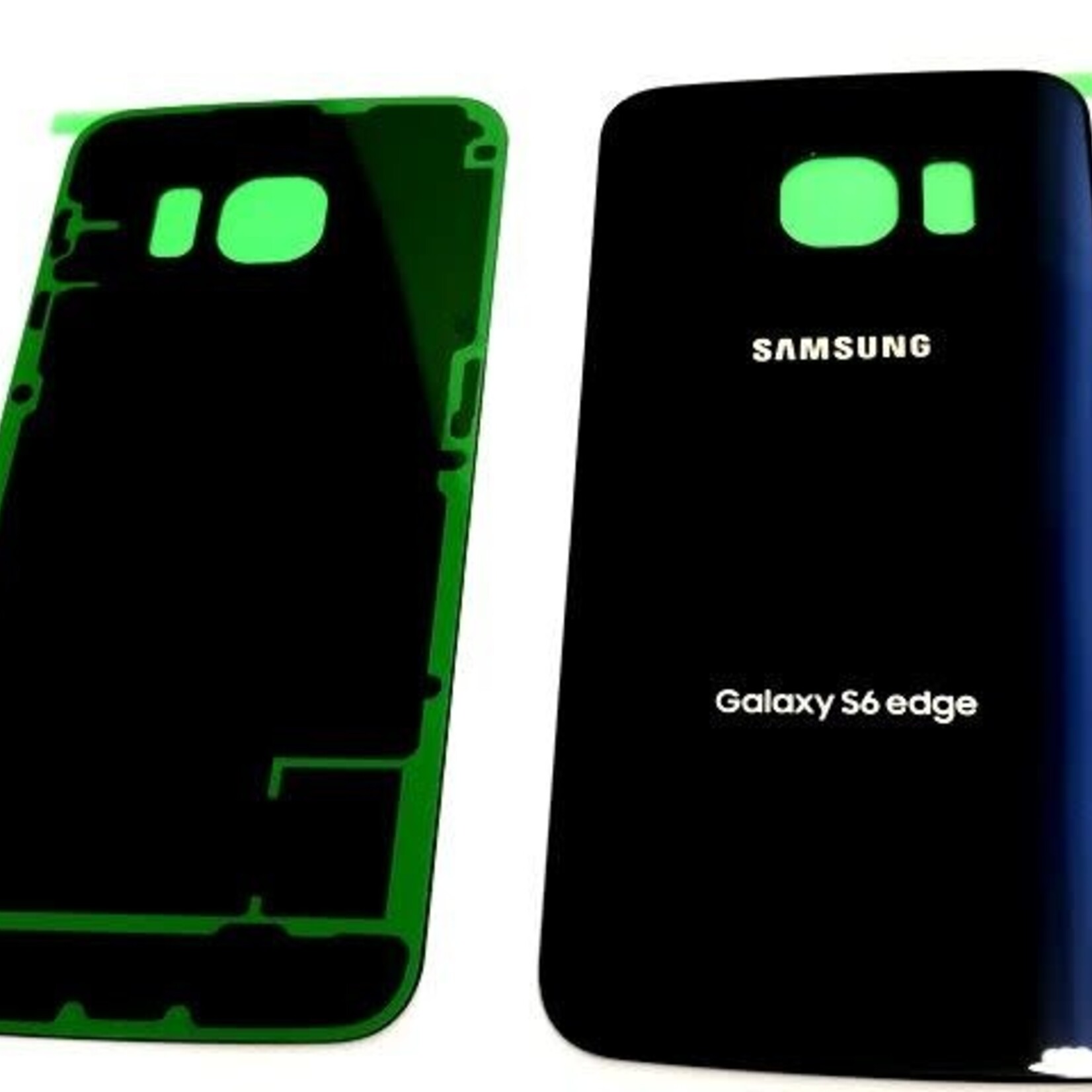 Samsung BACK COVER BATTERY SAMSUNG S6 EDGE BLUE BLEU