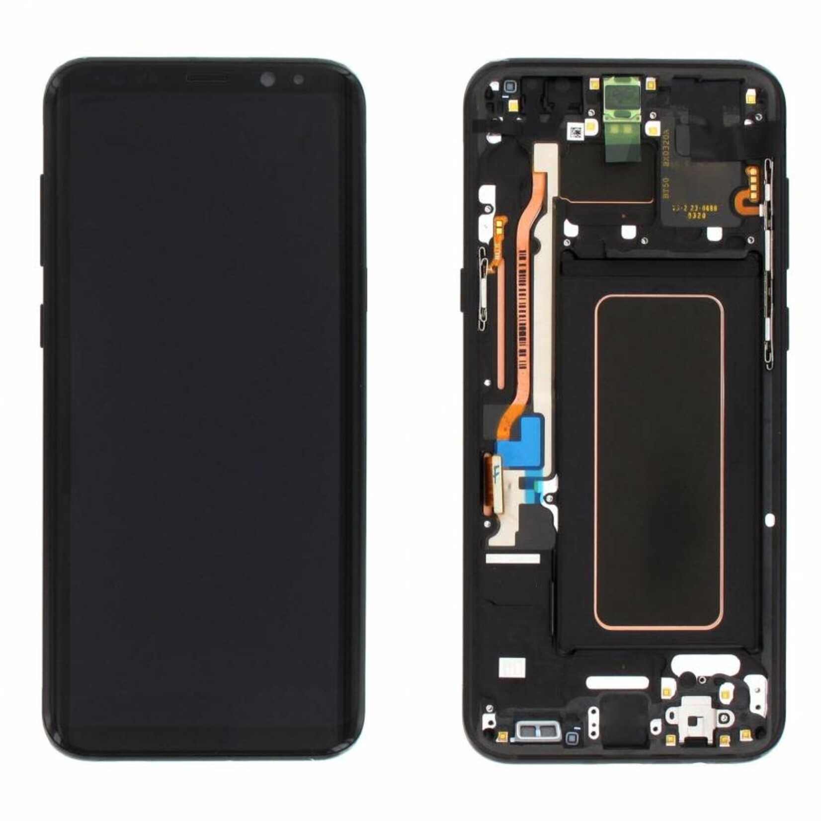 Samsung LCD DIGITIZER ASSEMBLY WITH FRAME SAMSUNG GALAXY S8 PLUS NOIR BLACK