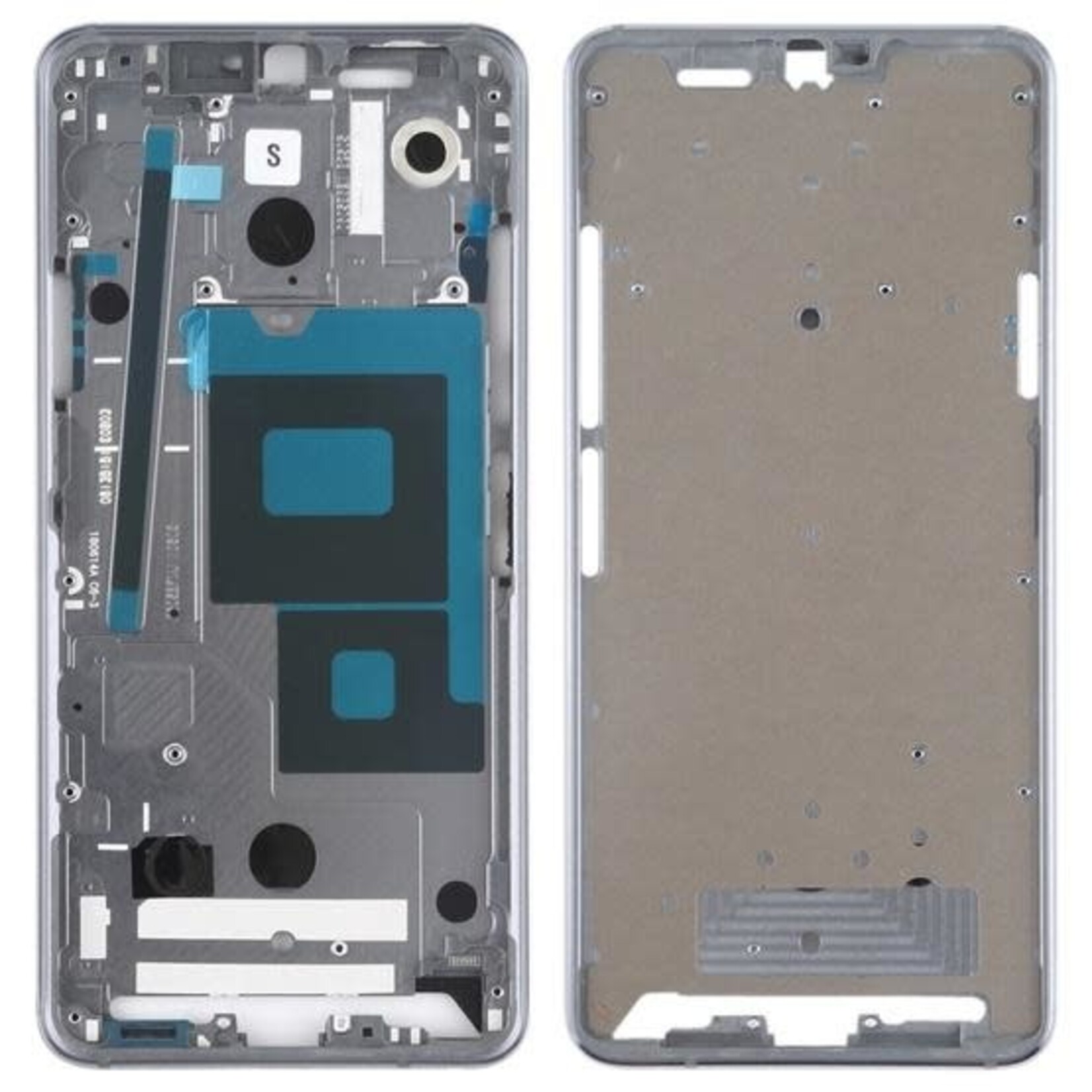 LG FRAME HOUSING LG G7 THINQ ARGENT SILVER