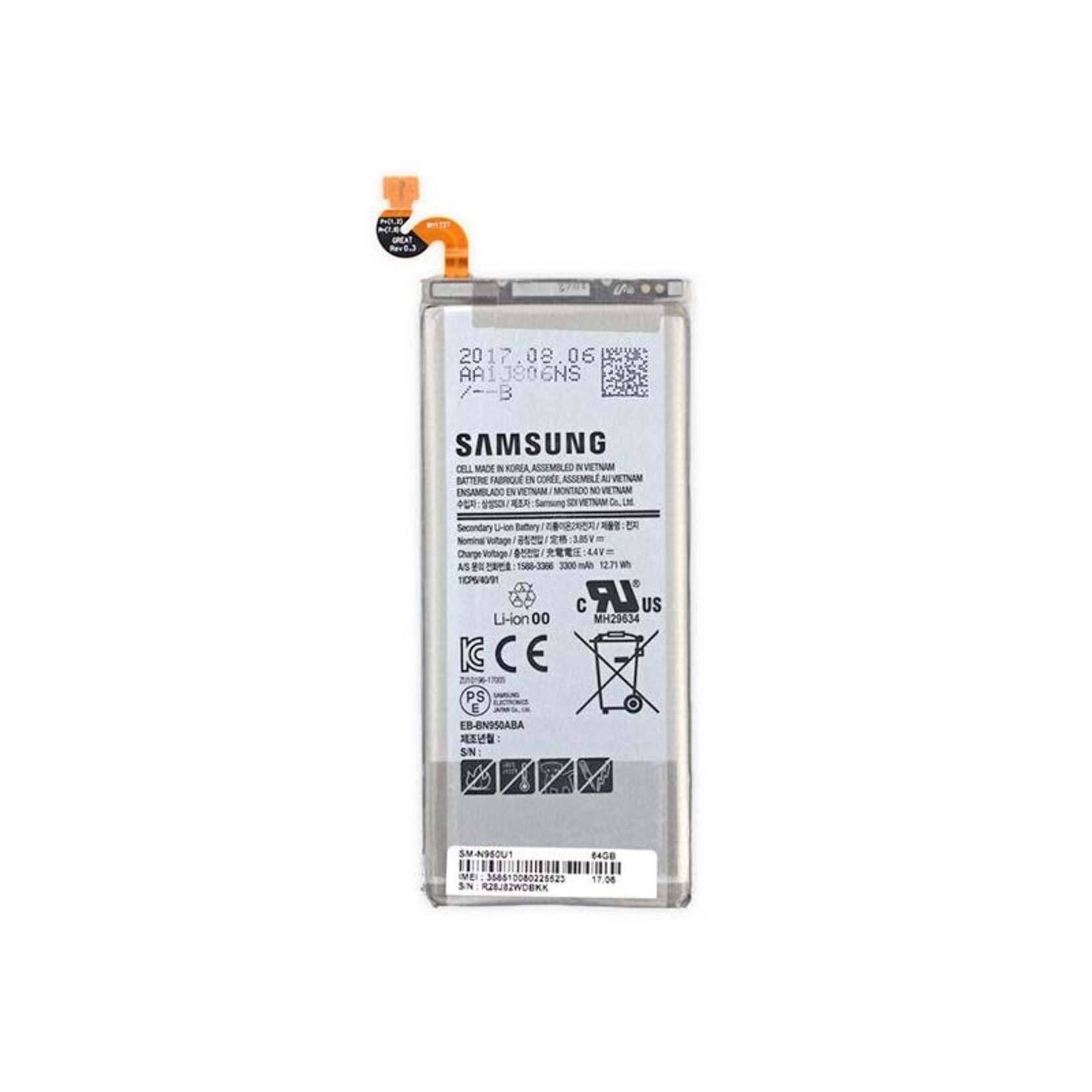 Samsung REPLACEMENT BATTERY SAMSUNG S9 PLUS
