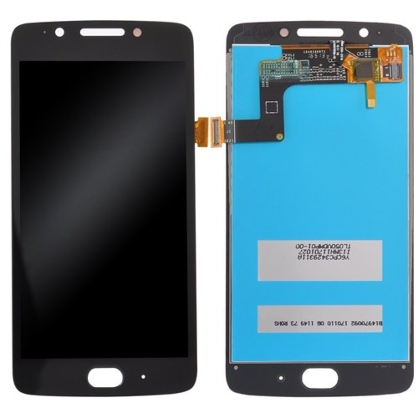 Motorola LCD DIGITIZER ASSEMBLY NOIR BLACK MOTO G5 XT1670