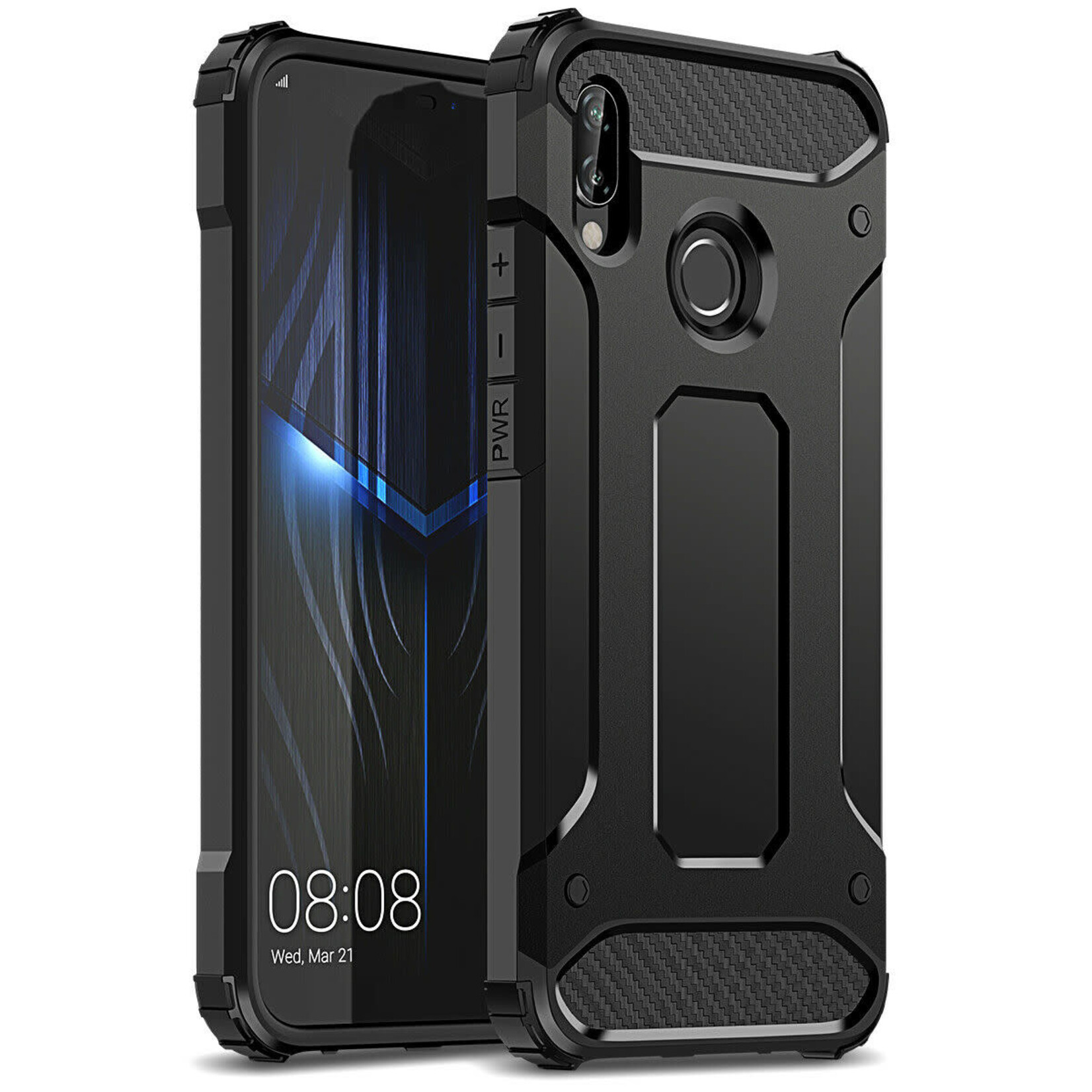 Huawei ÉTUI P20 LITE RUGGED ARMOR HARD PC