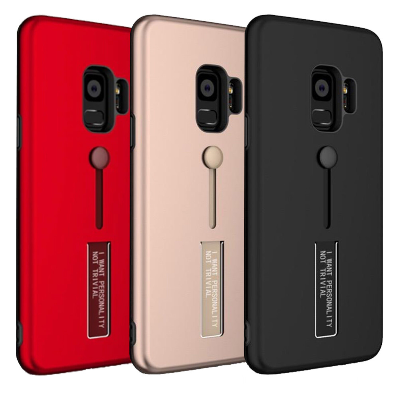 Samsung ÉTUI SAMSUNG S9 PLUS I WANT PERSONALITY NOT TRIVAL