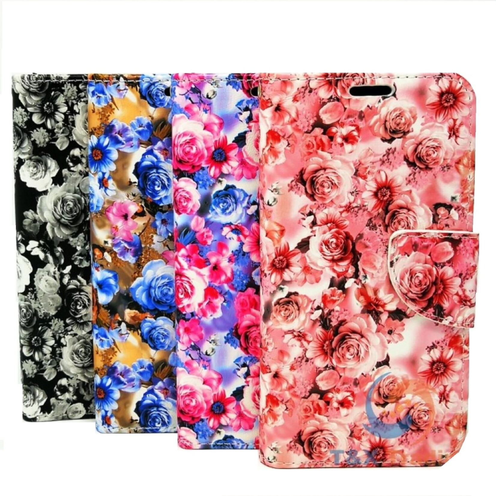 Apple ÉTUI IPHONE X / XS FLORAL BOOK STYLE WALLET