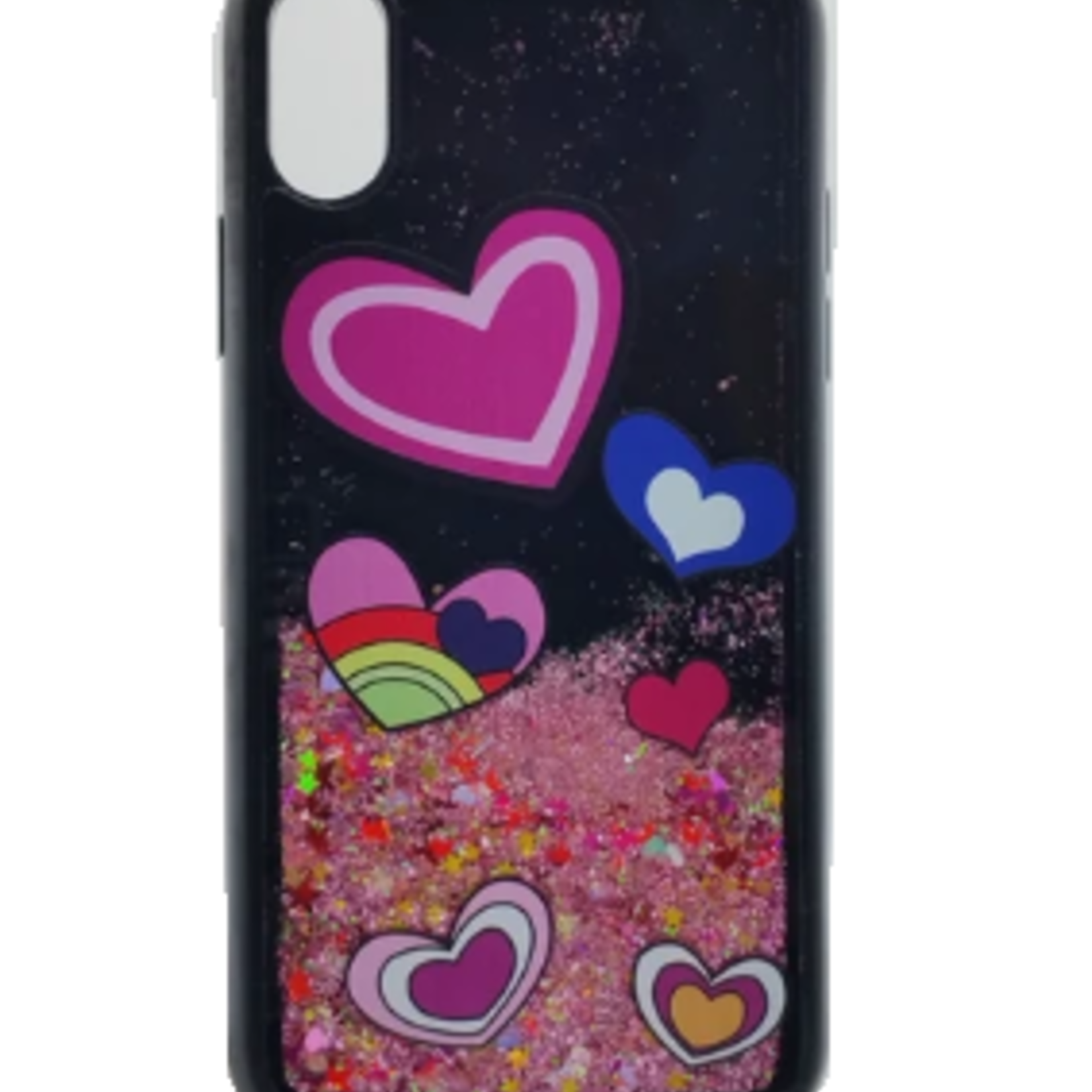Apple ÉTUI IPHONE X / XS BLACK WATER LIQUID WITH DESIGN