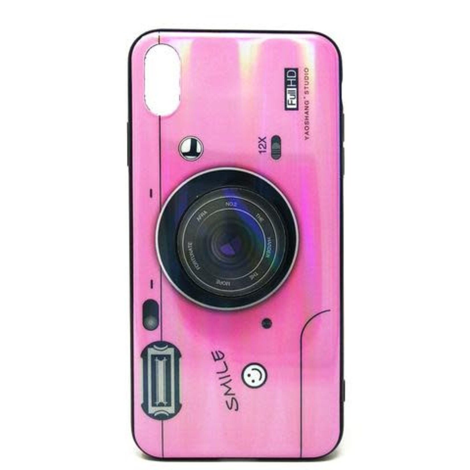 Apple ÉTUI IPHONE X MAX / XS MAX HOLOGRAPHIC CAMERA WITH POP SOCKET