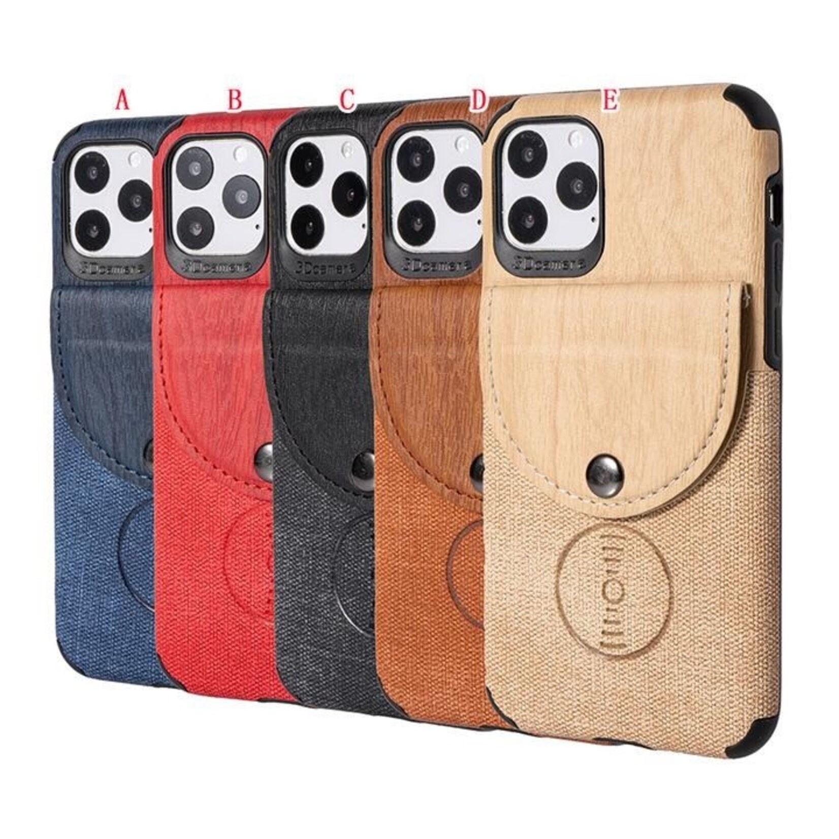 Apple ÉTUI IPHONE X / XS Bois Cuir TPU