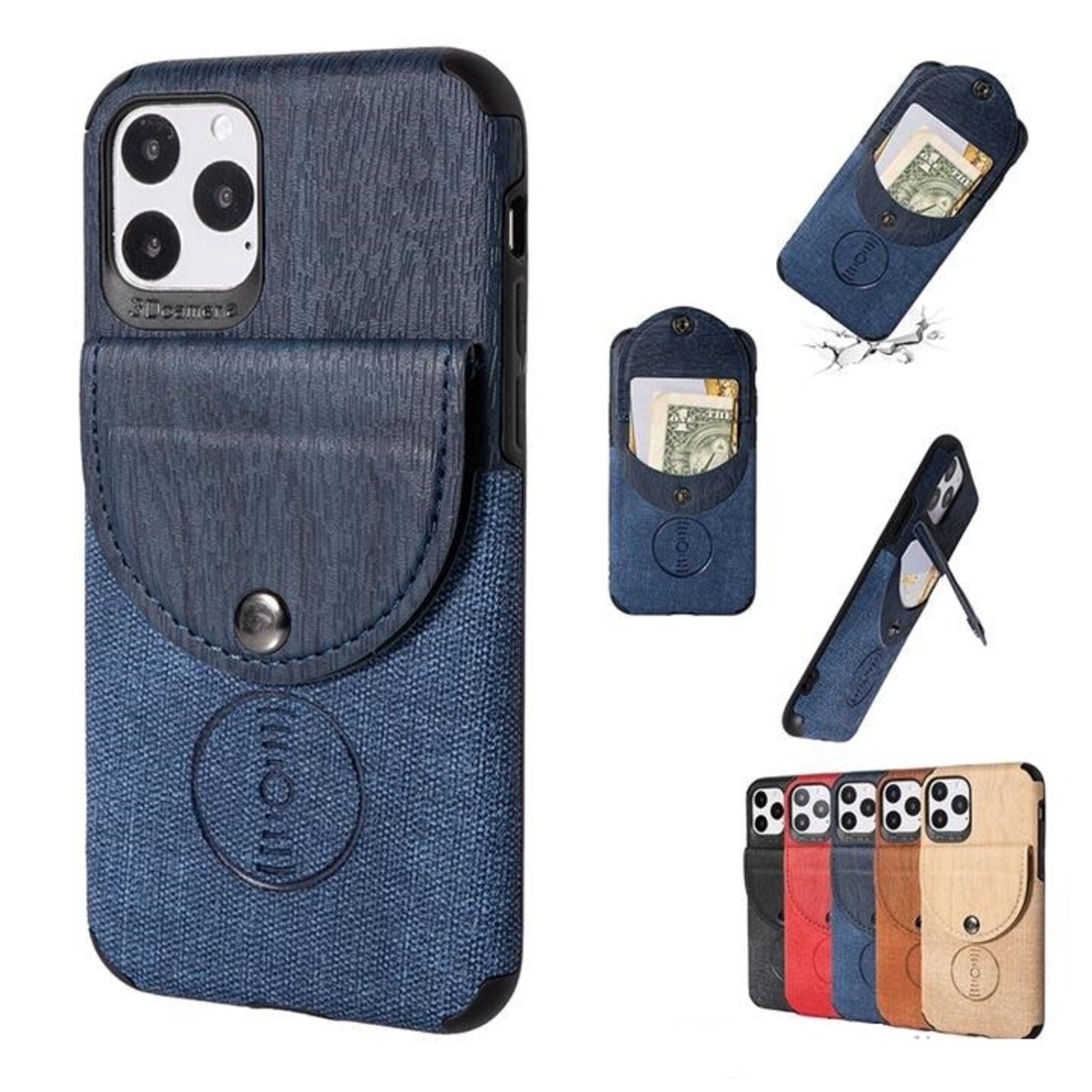 Apple ÉTUI IPHONE X / XS Bois Cuir TPU