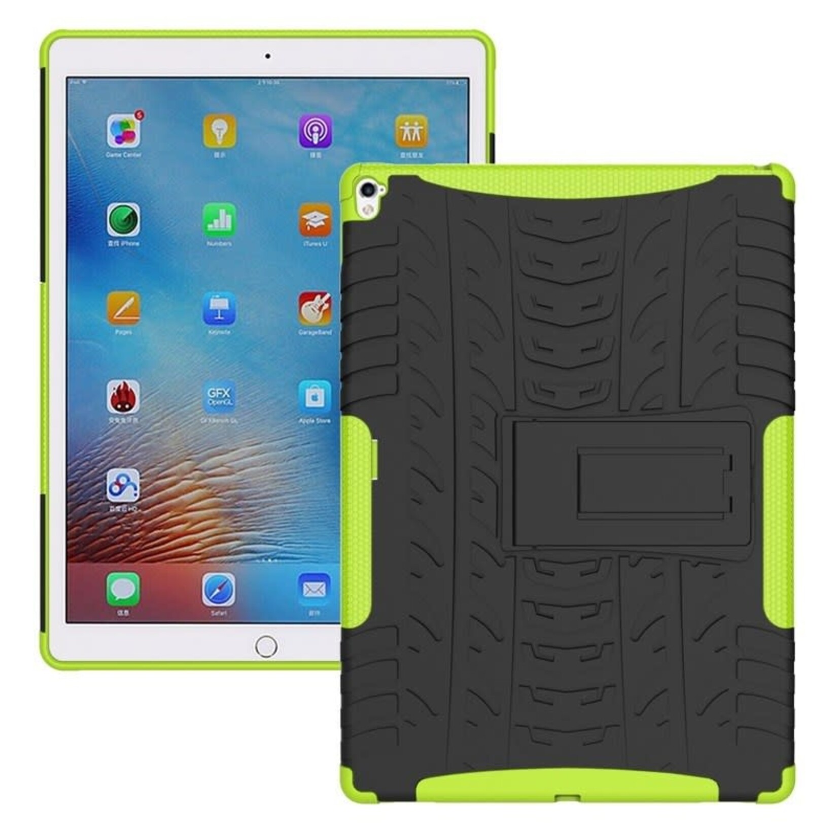 Apple ÉTUI IPAD AIR / 5 / 6  Tough Jacket Case with Kickstand