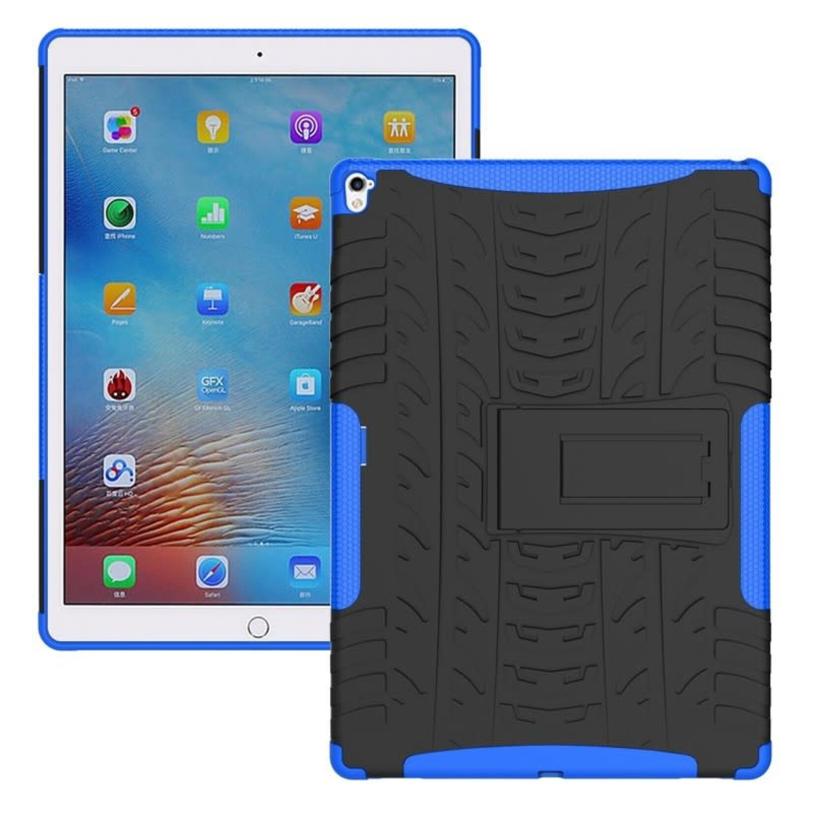 Apple ÉTUI IPAD AIR / 5 / 6  Tough Jacket Case with Kickstand