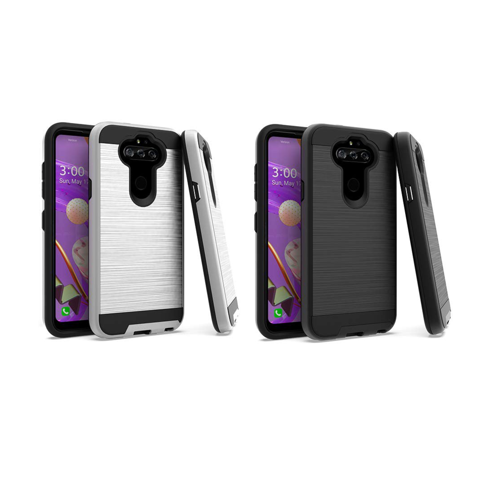 LG ÉTUI LG K31 / K30 Slim Sleek Brush Metal Case