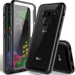 LG ÉTUI LG K41S Crystal noir