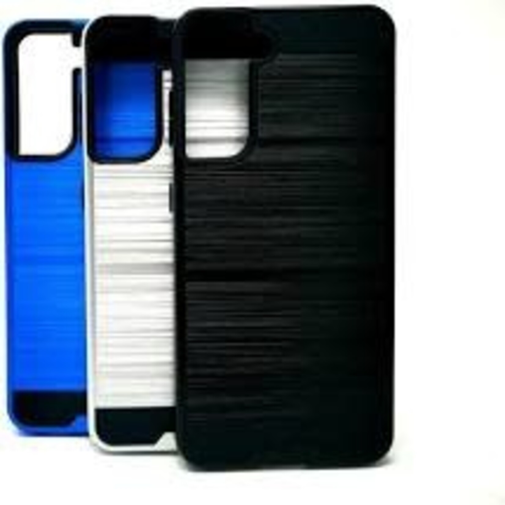 Samsung Samsung Galaxy S21 - Slim Sleek Brush Metal Case