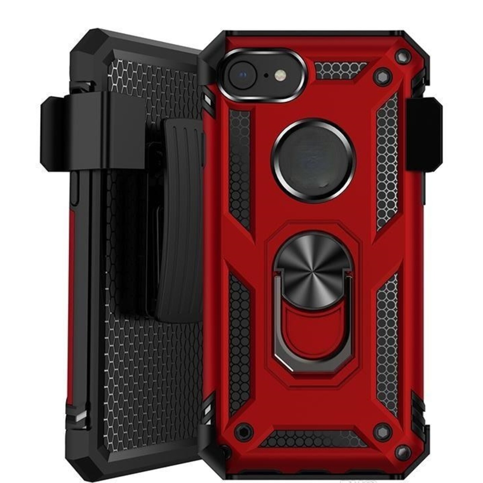 Étui IPhone 13 / 16e -Ring Kickstand Magnet