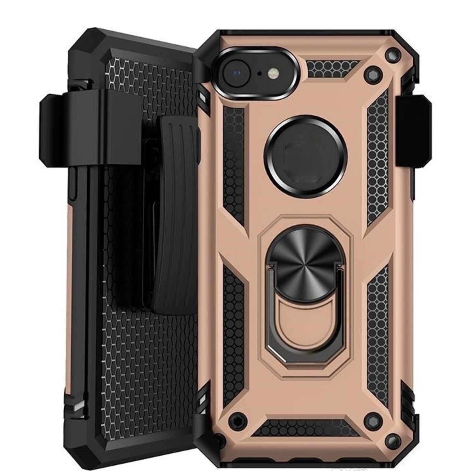 Étui IPhone 13 / 16e -Ring Kickstand Magnet