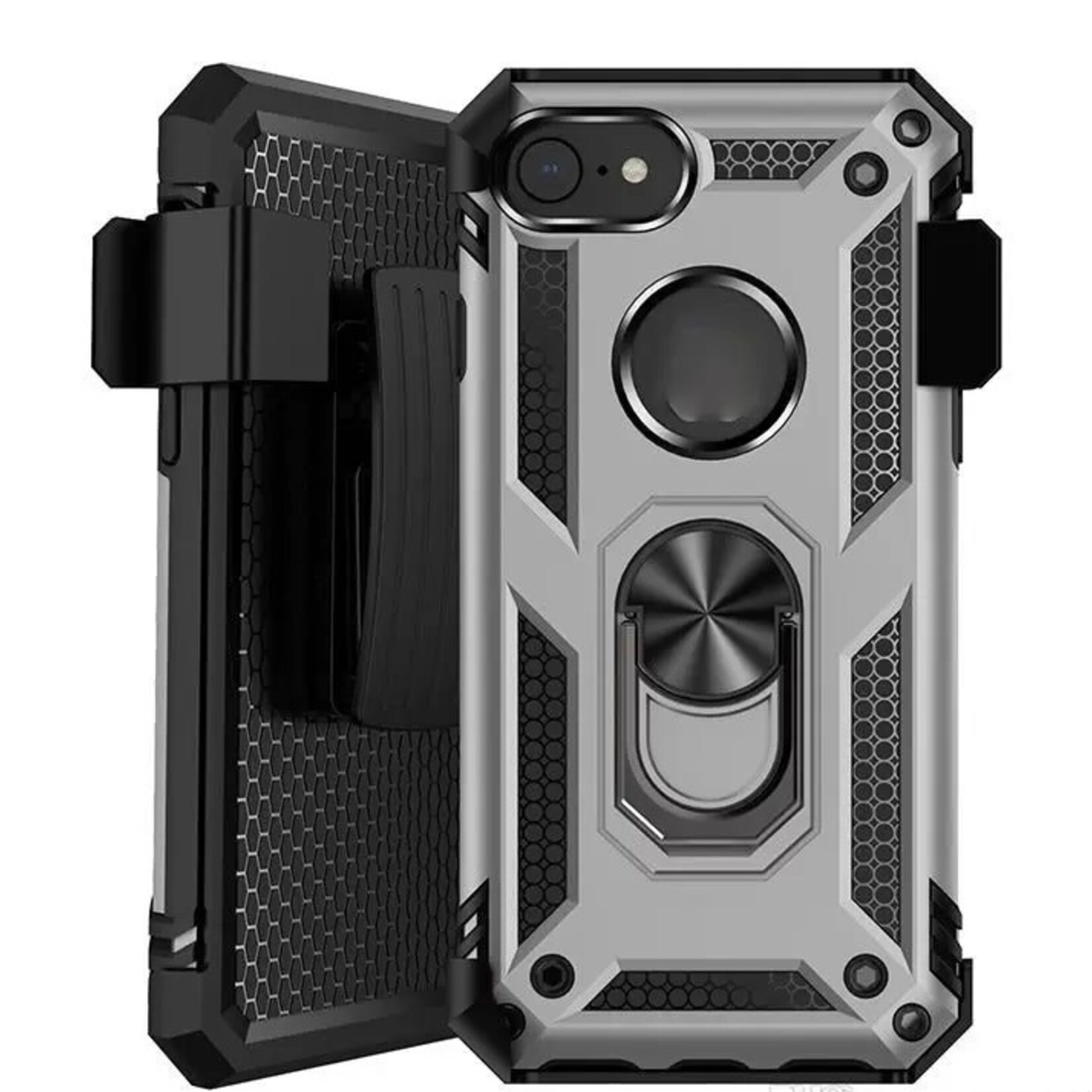 Étui IPhone 13 / 16e -Ring Kickstand Magnet