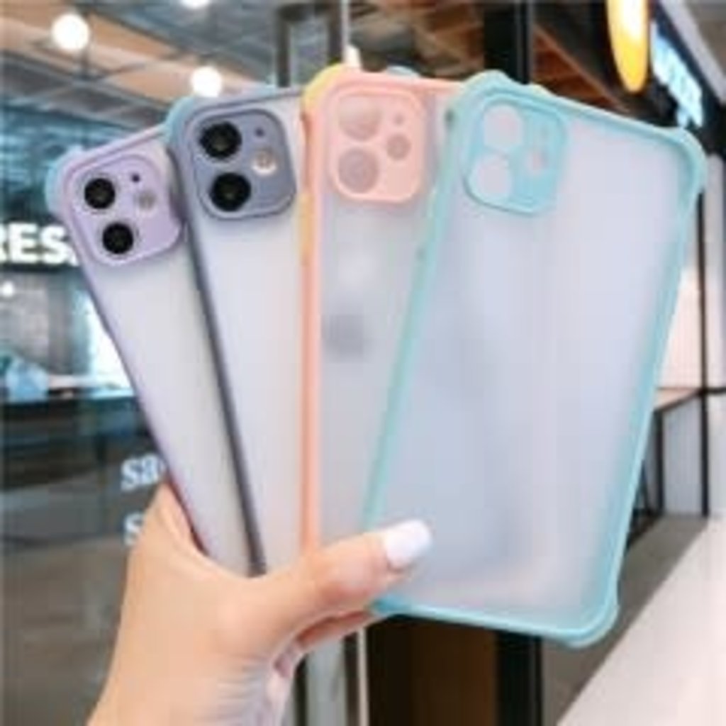 Samsung APPLE IPHONE 11-  Candy Case Shockproof Silicone Bumper Frame