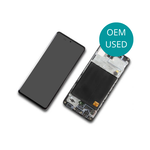 Samsung USED - LCD digitisez assembly with frame for Samsung Galaxy A51