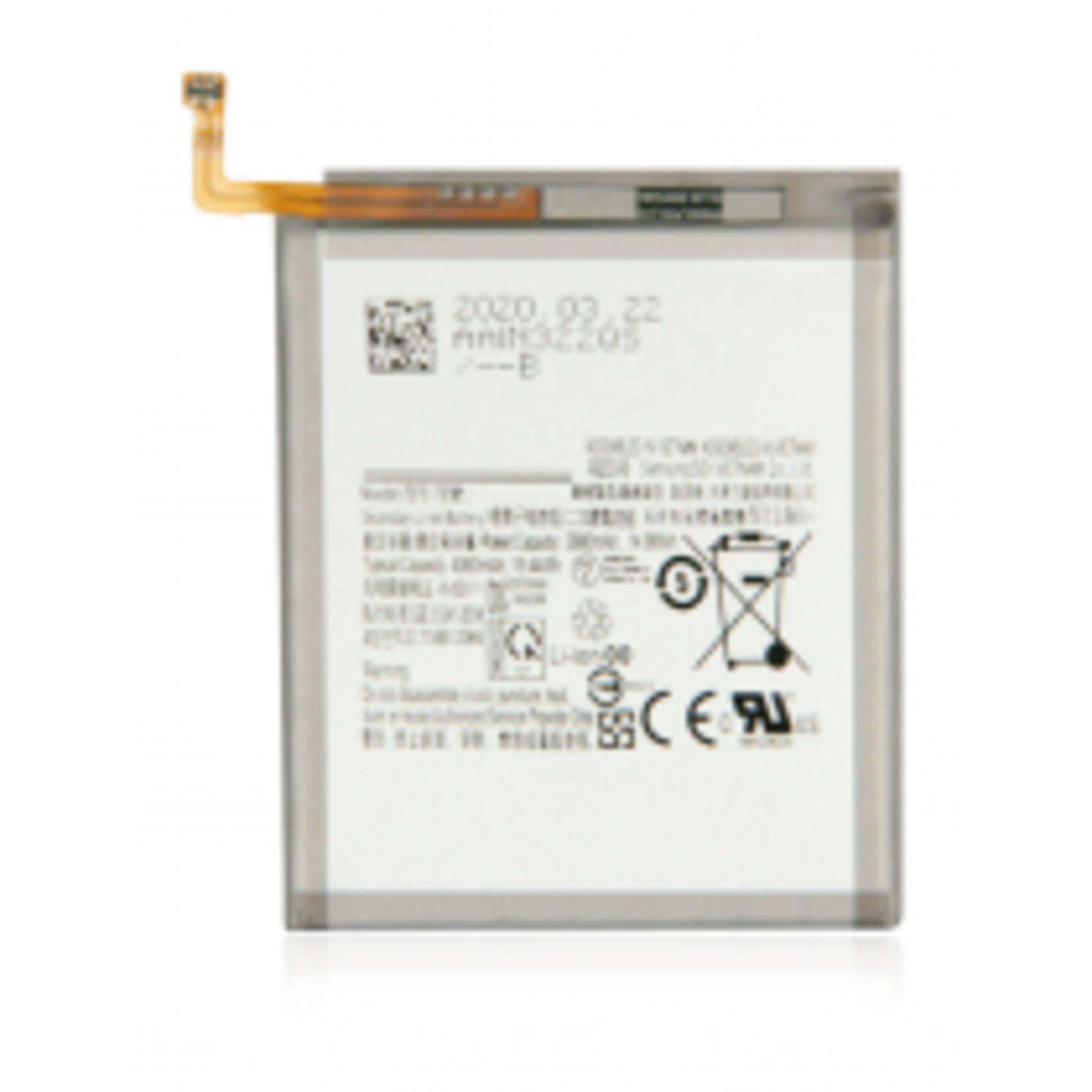Samsung Replacement battery for Samsung A52 4G / 5G (A525 / A526 / 2021) / A52S (A528 / 2021) / S20 FE 5G (EB-BG781ABY)