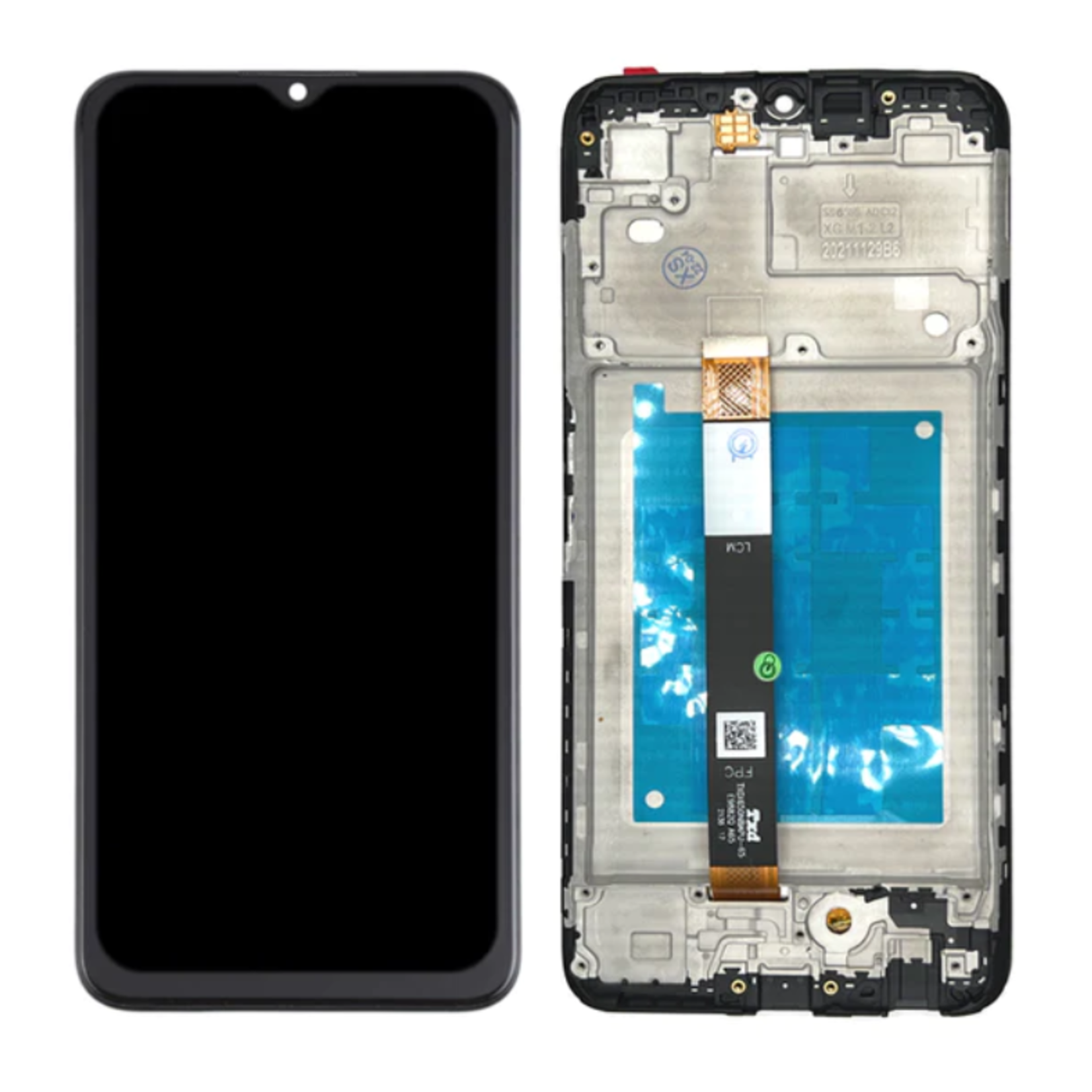 Samsung LCD DIGITIZER ASSEMBLY WITH FRAME DUAL - SAMSUNG A03S (EURO)