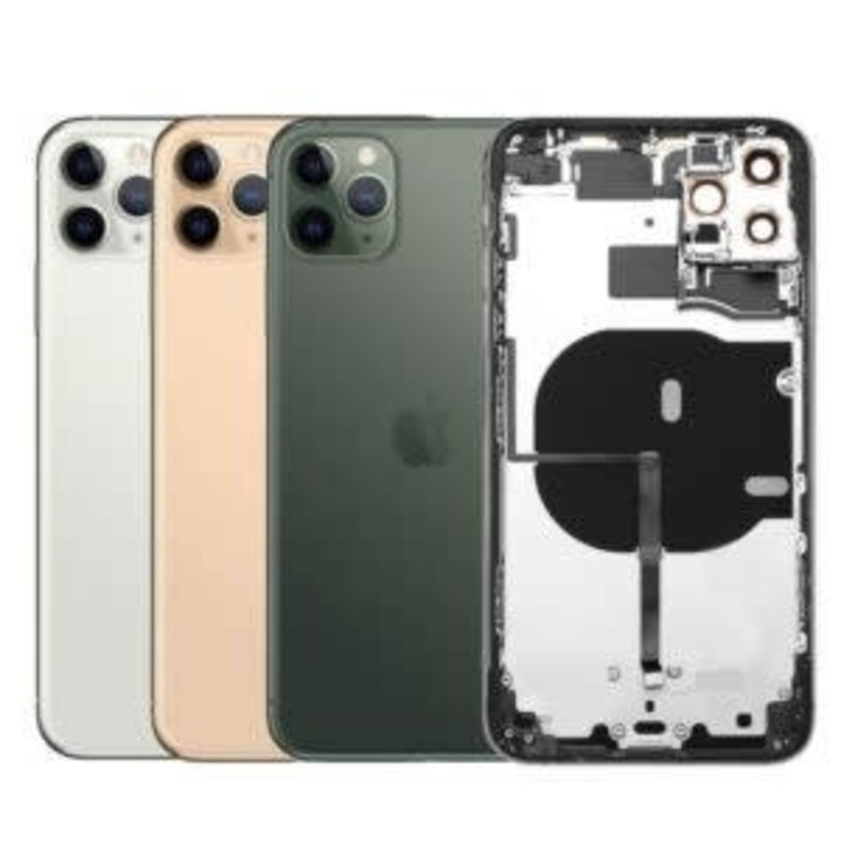 Apple BACK HOUSING W/ SMALL COMPONENTS PRE-INSTALLED COMPATIBLE FOR IPHONE 13 PRO MAX  (INTERNATIONAL VERSION)