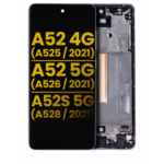 Samsung LCD WITH FRAME SAMSUNG A52 4G (A525 / 2021) / 5G (A526 / 2021) A52S 5G (A528 / 2021)