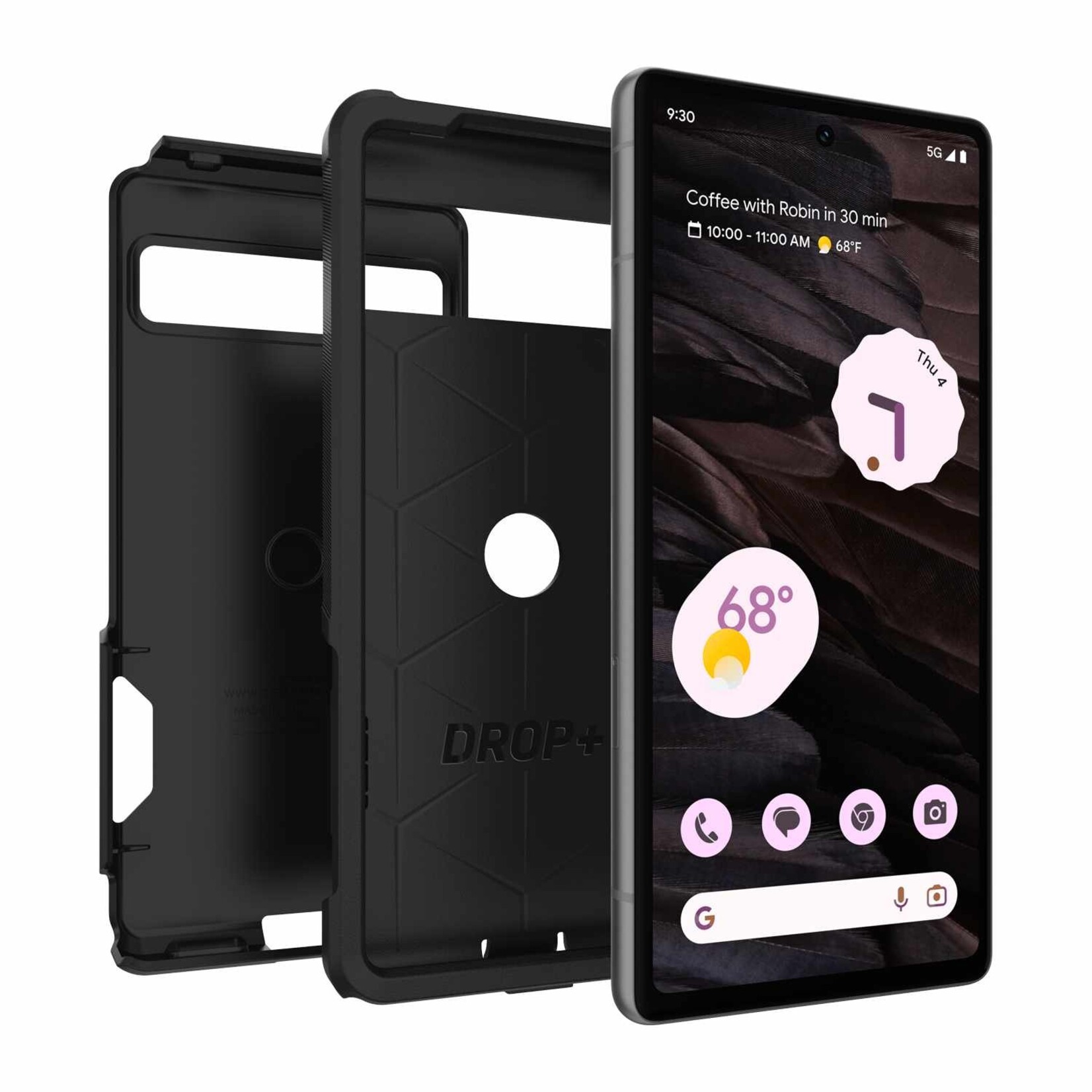 ÉTUI GOOGLE PIXEL 7A -  Commuter Protective Noir