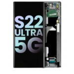 Samsung LCD DIGITIZER ASSEMBLY SAMSUNG S22 Ultra AM PLUS (Graphite)